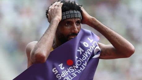 Leichtathletik: WM-Sensation im Marathon: Petros holt Silber