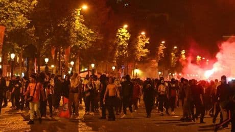 Chaotische Champions-League-Nacht: Randale in Paris – Toter am Rande einer Fan-Feier in Südfrankreich