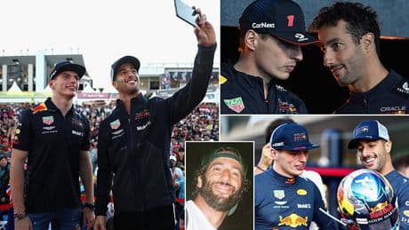See how F1 superstar Max Verstappen eerily predicted Daniel Ricciardo's serious injury almost a YEAR before it happened