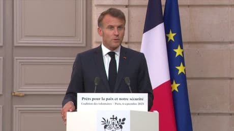 Emmanuel Macron annonce que 26 pays "se sont formellement engagés" à déployer des troupes dans le cadre d'un cessez-le-feu