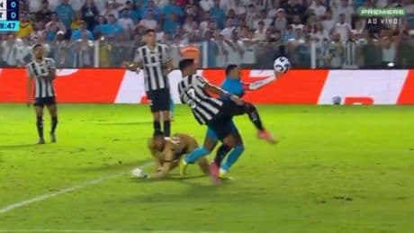 Neymar SENT OFF for attempting to score Maradona-style Hand of God goal after old club PSG win Champions League