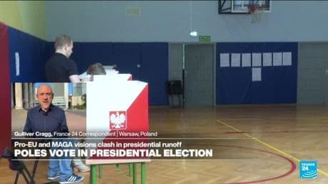 'A lot of Polish people are voting more out of fear than hope': Polls open for presidential runoff