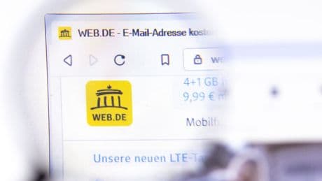 Phishing bei web.de: Gefälschte Mail droht mit Kontosperrung