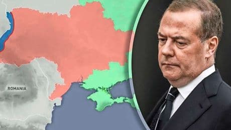 Video Russische bufferzone om Europese raketten tegen te houden, levert Medvedev hoongelach op