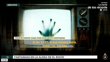 Una familia asegura que convive con un espíritu: &quot;Todas las noches, la TV se apaga a las 22:37 horas&quot;