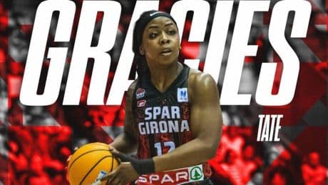 La escolta estadounidense Imani Tate tampoco continuará en el Spar Girona