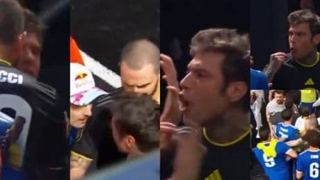 Fedez e Blur, rissa sfiorata in Kings League: interviene anche Bonucci