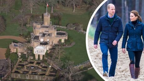 In prächtige Burg!  - Kate und William wollen wegziehen