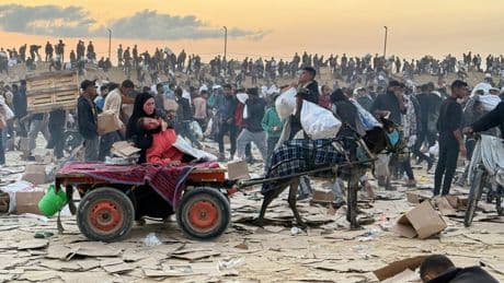 Takeaways from AP’s report into claims of excessive force by American contractors at Gaza aid sites
