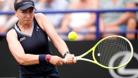 Barbora Krejcikova picks up injury scare ahead of Wimbledon title defence