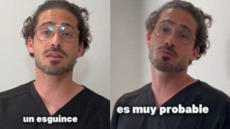 Raúl Valdeuso, fisioterapeuta: ''Si te haces un esguince de tobillo, deberías aplicar hielo, poner un vendaje compresivo e intentar pisar lo menos posible para disminuir el proceso inflamatorio''