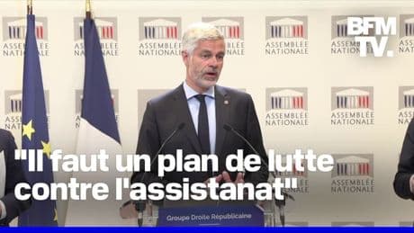 Budget 2026: la réaction de Laurent Wauquiez, président du groupe Droite républicaine