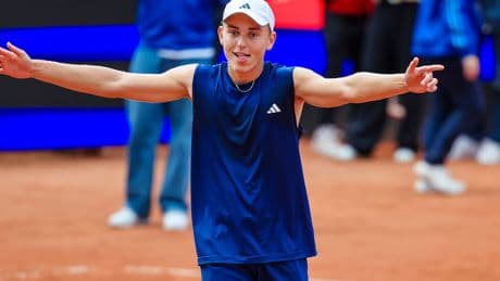 Tennistalent Justin Engel: Die große Geste hat er schon drauf