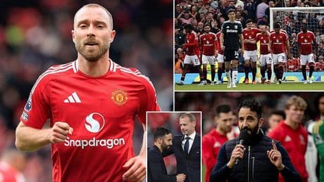 Christian Eriksen offers honest opinion on Man United's season after disastrous Premier League campaign