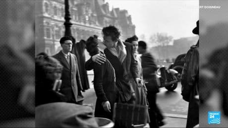 Robert Doisneau: Photographer behind one of the world's most romantic images honoured in Paris