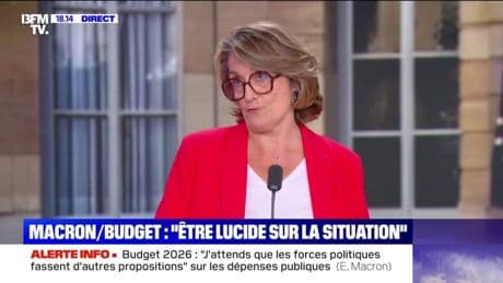 Budget 2026: "La taxe Zucman, c'est non", affirme Sophie Primas, porte-parole du gouvernement