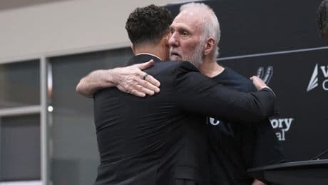NBA adjusts Gregg Popovich's career record, crediting Mitch Johnson with 77 Spurs games from '24-25