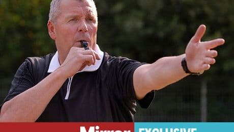 'I sent boy off in under-15s football match – then his dad chased me in his car'