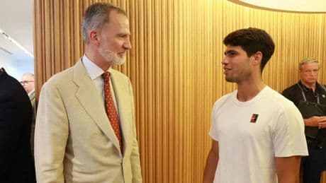 El Rey y Sánchez felicitan a Alcaraz: ¡Eres el número 1!