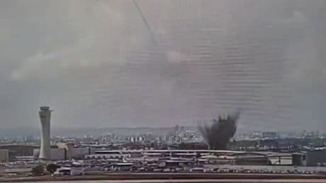 Major airlines halt flights to Tel Aviv after missile strike near airport