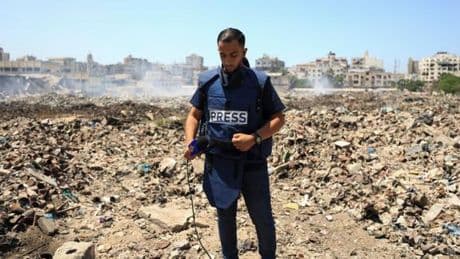 En direct, Gaza : la France « condamne » le bombardement israélien qui a tué six journalistes