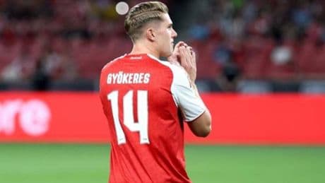 Arsenal, efsane numarayı Victor Gyökeres'e emanet etti