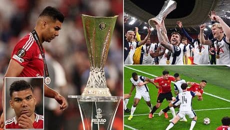 Casemiro misses out on INCREDIBLE Man United pay-rise as his remarkable record in European finals comes to a sad end at the hands of Tottenham