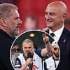 Spurs pluck defeat from the jaws of victory by sacking Ange Postecoglou, writes OLIVER HOLT, all the joy from a magic night in Bilbao is now lost