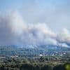 Natuurbrand die zaterdag uitbrak in zuiden van Frankrijk breidt nog steeds uit