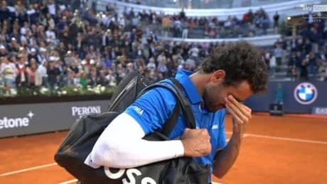 Berrettini infortunato, si ritira dagli Internazionali. Ruud agli ottavi