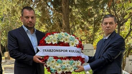 Trabzonspor'da eski başkan Mustafa Şamil Ekinci anıldı