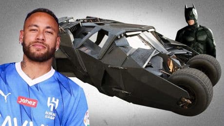 Neymar kauft Batmobil für 1,3 Mio – doch er darf es nicht fahren