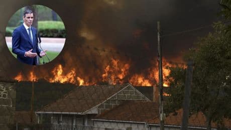 Sánchez interrumpe este domingo sus vacaciones para viajar a las zonas arrasadas por los incendios en Ourense y León