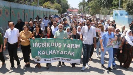 Suruç Katliamı'nda yaşamını yitirenler anıldı| Hatimoğulları: Gerçeklerle yüzleşmeliyiz, özür dilemeliyiz
