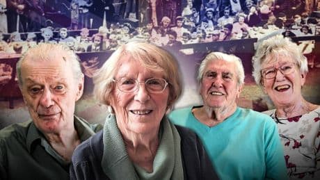 ‘We just went wild’: how children celebrated cakes and peace on VE Day