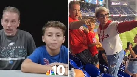 Young baseball fan who lost home run ball to 'Phillies Karen' makes heartbreaking admission: 'We can't win'