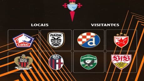 Betis, Celta y Rayo ya conocen a sus rivales en Europa