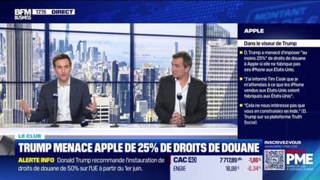 Le Club : Trump menace l'UE de droits de douane de 50 % - 23/05