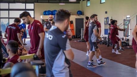 Trabzonspor'da Fenerbahçe mesaisi devam etti!
