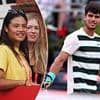 'Coy' Emma Raducanu's 'gaze softened' while praising Carlos Alcaraz - as body language expert says romance may be brewing courtside