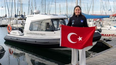 Bengisu Avcı, Kuzey Kanalı'nda rekor kırdı