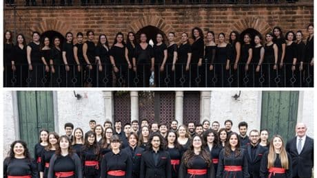 İtalya Gençlik Korosu ve Türkiye Gençlik Korosu'ndan ortak konserler