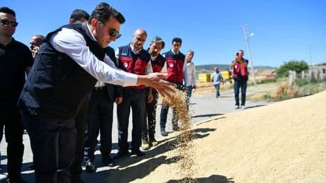 Tunceli Valisi Aygöl, hasat etkinliğine katıldı