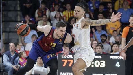 Barça - Mónaco, en directo hoy | En vivo Euroliga de baloncesto, cuarto partido del playoff de basket en el Palau Blaugrana