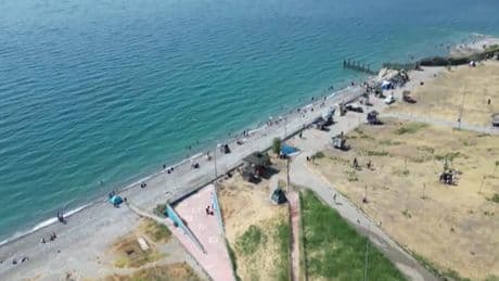 Adeta insan seli var! Denizden yüksekliği 1.700 metre... Bölgenin gözdesi haline geldi
