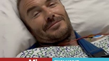 David Beckham hospital update as reason star underwent secret surgery revealed