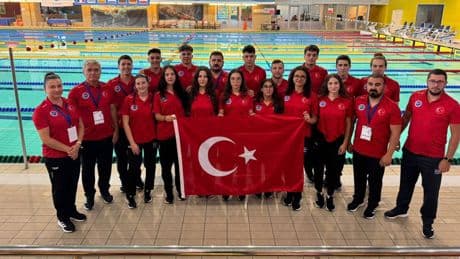 Paletli Yüzme Büyükler Milli Takımı Avrupa şampiyonu!