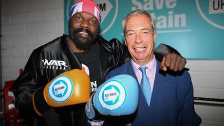 British boxing great lines up fight to become Reform Mayor of London after friendship with Nigel Farage