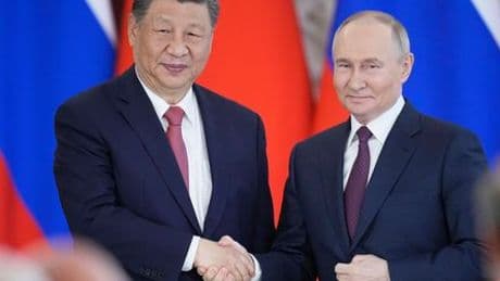 Russland und China: Kreml inszeniert Treffen von Xi und Putin mit epischen Bildern