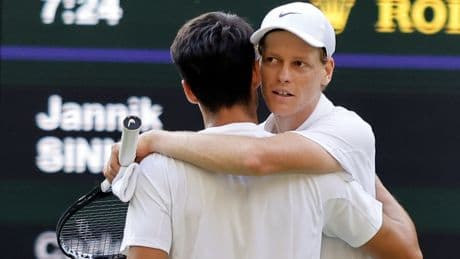 La nueva batalla del tenis mundial: "Jannik ve más partidos de Alcaraz que cualquier otra persona"